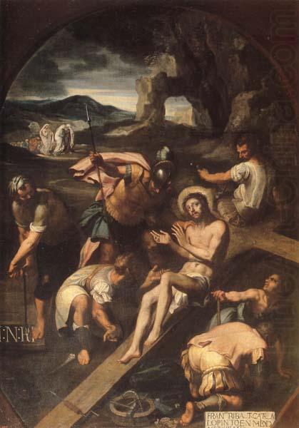RIBALTA, Francisco Christ Nailed to the Cross china oil painting image